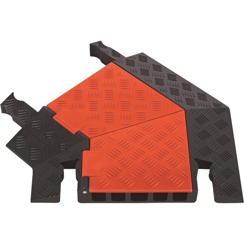 Protecteur de c&acirc;ble pour usage g&eacute;n&eacute;ral &agrave; 5 canaux Guard Dog, virage &agrave; gauche Advanced Consulting and Training Ltd.