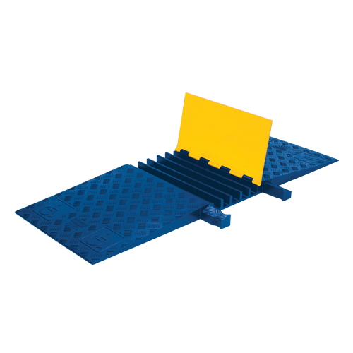 Protecteur de c&acirc;bles Yellow Jacket, 5 canaux, 18" lo x 50" la x 1,875" h Advanced Consulting and Training Ltd.