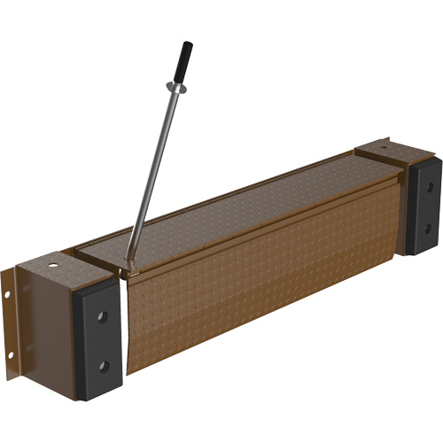 Mechanical Edge-O-Dock Leveler, 93" W, 66" Deck Width, 29" Span Advanced Consulting and Training Ltd.