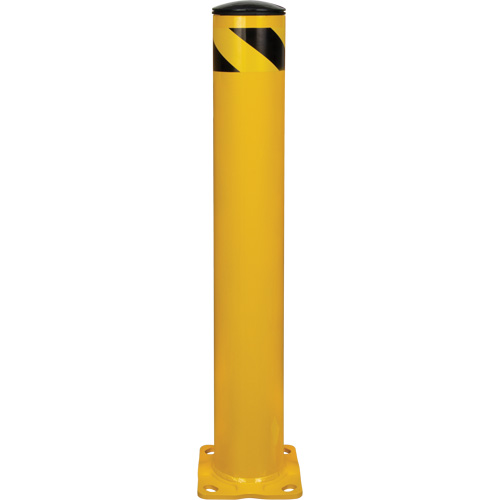 Butoir de s&eacute;curit&eacute;, Acier, 36" h x 5-1/2" la, Jaune Advanced Consulting and Training Ltd.