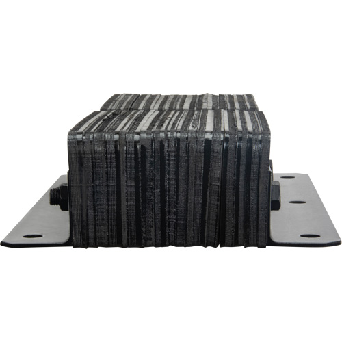 Laminated Dock Bumpers, Vertical, Rubber, 11" W x 4" D x 24" H Advanced Consulting and Training Ltd.