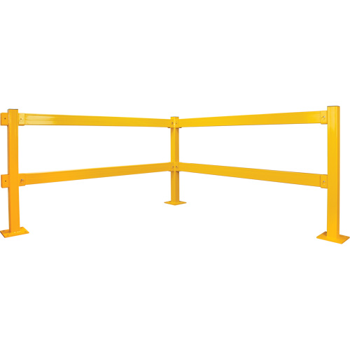 Garde-corps Lift-Out, Acier, 3' lo x 4" h, Jaune s&eacute;curit&eacute; OSHA Advanced Consulting and Training Ltd.