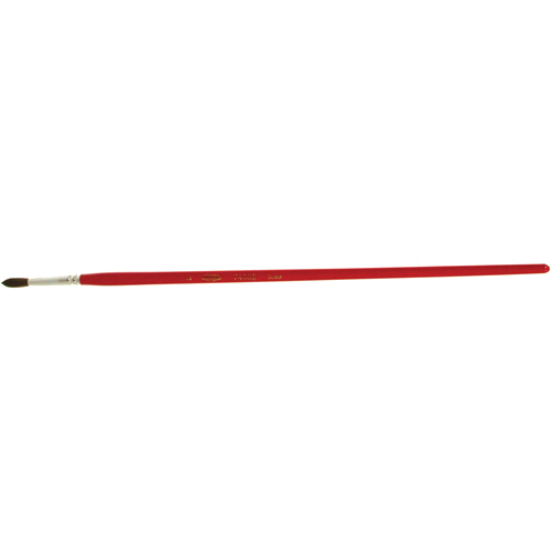 Pinceau de forme ronde pour marquage, Largeur de la brosse de 5/32", Soie de chameau, Manche &agrave; Bois Advanced Consulting and Training Ltd.