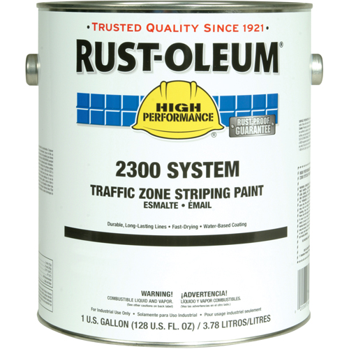 2300 System Traffic Zone Striping Paint, Yellow, Gallon Advanced Consulting and Training Ltd.