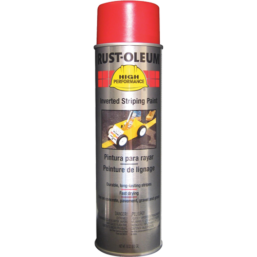 Peinture pour traçage de ligne invers&eacute;e System 2300, Rouge, 18 oz, Canette a&eacute;rosol Advanced Consulting and Training Ltd.