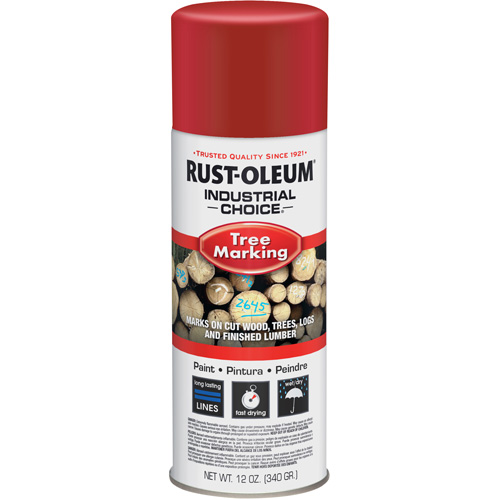 Peinture pour le marquage des arbres Industrial Choice T1600, Rouge, 16 oz Advanced Consulting and Training Ltd.