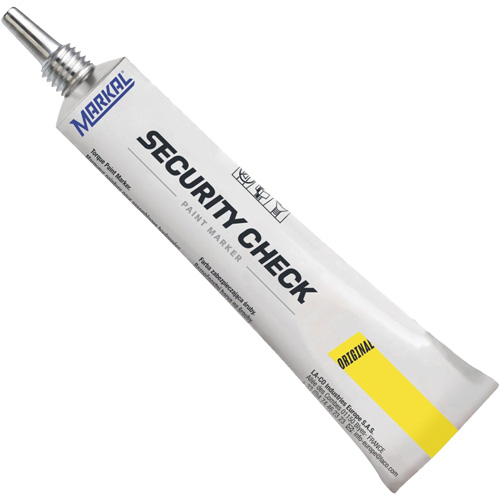 Marqueur de peinture de contr&ocirc;le de s&eacute;curit&eacute;, 1,7 oz, Tube, Jaune Advanced Consulting and Training Ltd.