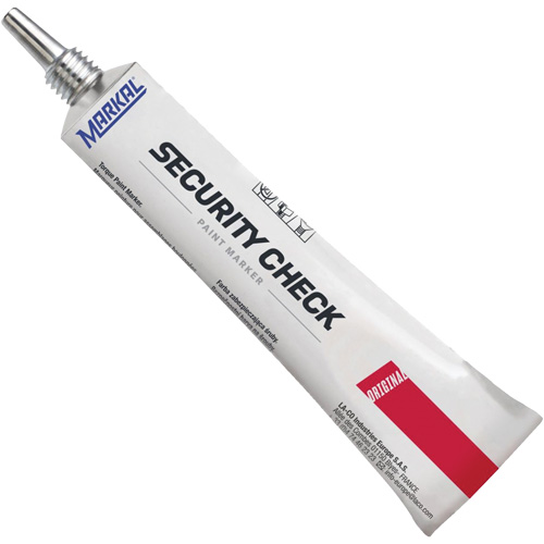 Marqueur de peinture de contr&ocirc;le de s&eacute;curit&eacute;, 1,7 oz, Tube, Rouge Advanced Consulting and Training Ltd.