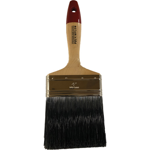 Pinceau, Poly/nylon, Manche Bois, Largeur de 4" Advanced Consulting and Training Ltd.