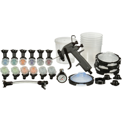 Performance Industrial Spray Gun System, 1/4" NPT Air Inlet, 13 CFM, Tankless Capacity, 145 PSI Advanced Consulting and Training Ltd.