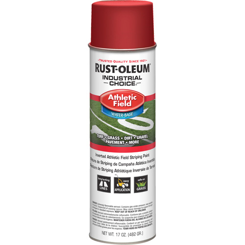 AF1600 Athletic Field Striping Paint, Red, Aerosol Can Advanced Consulting and Training Ltd.