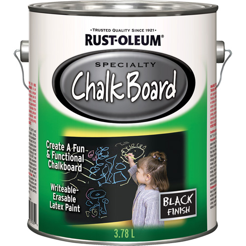 Peinture sp&eacute;cialis&eacute;e pour tableau noir, 3,78 L, Gallon, Noir Advanced Consulting and Training Ltd.
