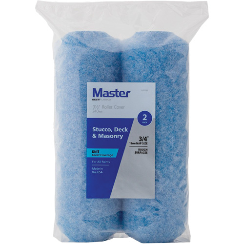 Master Textured Walls Roller Cover, 19 mm (3/4") Nap, 240 mm (9-1/2") L Advanced Consulting and Training Ltd.