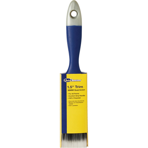 Quick Solutions Trim Brush, Polyester, Plastic Handle, 1-1/2" Width Advanced Consulting and Training Ltd.