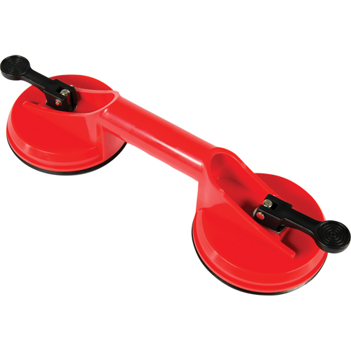 Ventouses de levage manuel - Ventouses doubles, 66 lb Capacit&eacute;, 4-5/8", Levier, 13" Longueur de la manche Advanced Consulting and Training Ltd.