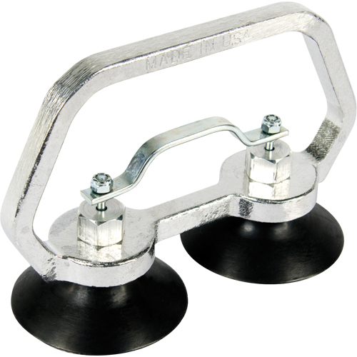 Appareils &agrave; ventouses - Ventouse double industrielle, 30 lb Capacit&eacute;, 3", Barre &agrave; tirer, 7" Longueur de la manche Advanced Consulting and Training Ltd.
