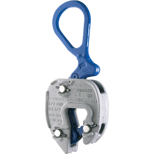 GX Lifting Clamps, 6000 lbs. (3 tons) Working Load Limit, 1/16" - 1" Jaw Opening Advanced Consulting and Training Ltd.