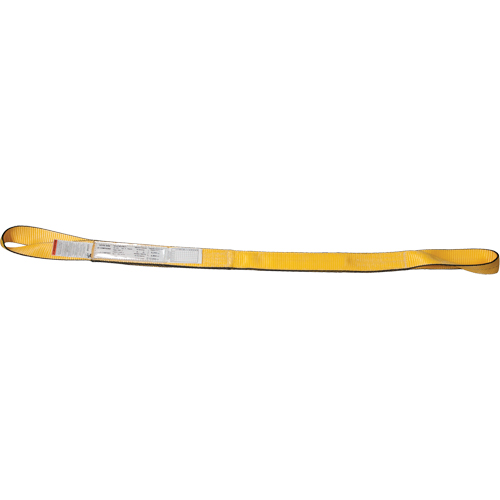 &eacute;lingues de levage en nylon, Pli Simple, Oeillets renvers&eacute;s, Type 4, 1" la x 3' lo, Limite de charge verticale 1600 lb Advanced Consulting and Training Ltd.