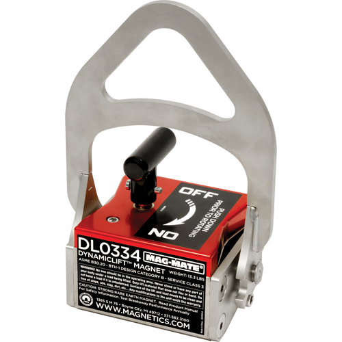 Dynamic Lift Magnets, 334 Holding Cap., 6-1/2" L x 4" W x 9-1/4" H Advanced Consulting and Training Ltd.