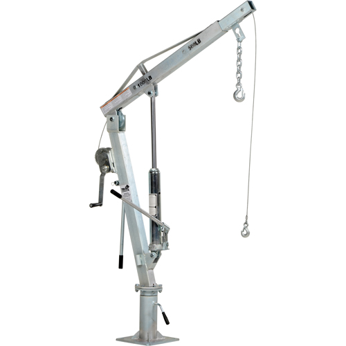 Grue &agrave; fl&egrave;che pour camion actionn&eacute;e par treuil, Capacit&eacute; de 500 lb (0,25 tonne), Limite de 99" Advanced Consulting and Training Ltd.