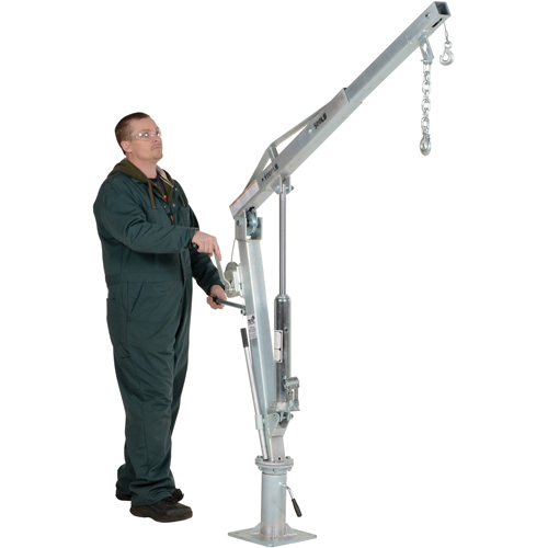Grue &agrave; fl&egrave;che pour camion actionn&eacute;e par treuil, Capacit&eacute; de 500 lb (0,25 tonne), Limite de 99" Advanced Consulting and Training Ltd.