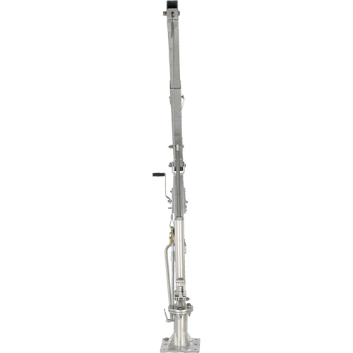 Winch Operated Truck Jib Crane, 1000 lbs. (0.5 tons) Capacity, 97" Max. Clearance Advanced Consulting and Training Ltd.