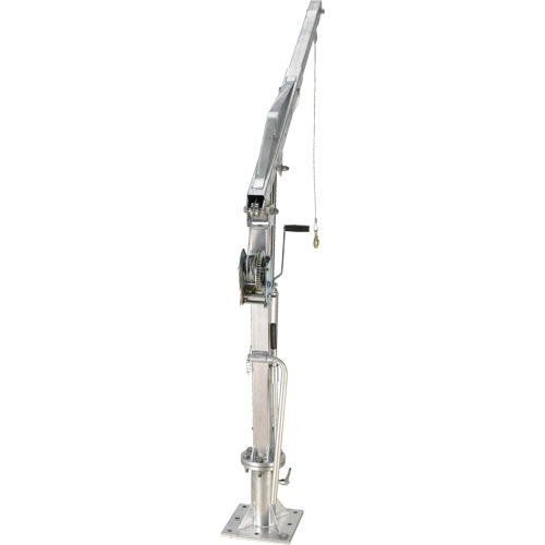Winch Operated Truck Jib Crane, 1000 lbs. (0.5 tons) Capacity, 97" Max. Clearance Advanced Consulting and Training Ltd.