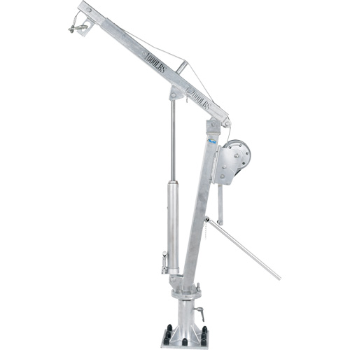 Winch Operated Truck Jib Crane, 1000 lbs. (0.5 tons) Capacity, 97" Max. Clearance Advanced Consulting and Training Ltd.
