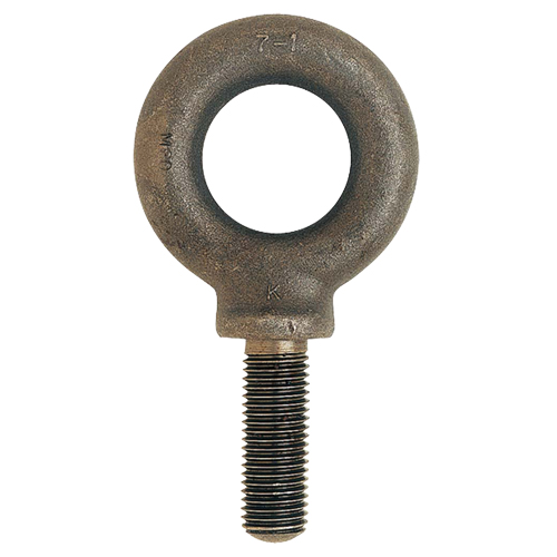 Eye Bolt, 54 mm Dia., 38 mm L, Uncoated Natural Finish, 2266 lbs. (1.133 tons) Capacity Advanced Consulting and Training Ltd.