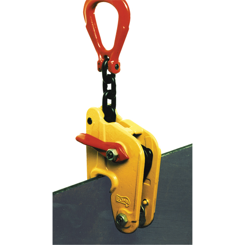 Topal Multiposition Self-Locking Plate Clamp NK1-20-40, 3300 lbs. (1.65 tons), 7/8" - 1-1/2" Jaw Opening Advanced Consulting and Training Ltd.
