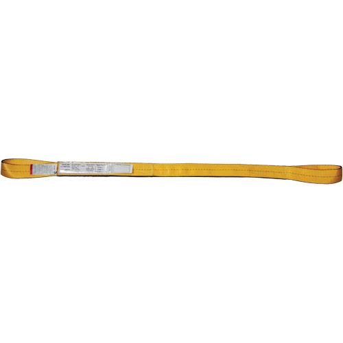 Lifting Sling, Double Ply, Double Eye, Type 3, 2" W x 20' L, 6200 lbs. Vertical Cap. Advanced Consulting and Training Ltd.