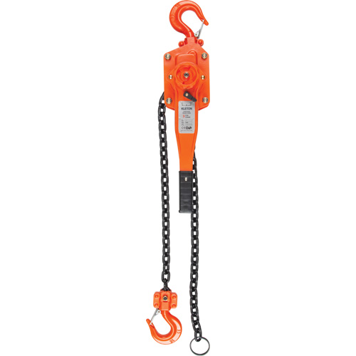 Lever Hoist, 10' Lift, 6000 lbs. (3 tons) Capacity, Alloy Steel Chain Advanced Consulting and Training Ltd.
