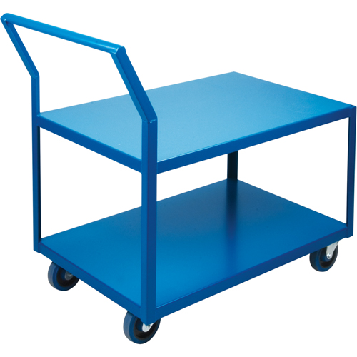 Chariots Surbaiss&eacute;s Robustes, 2 niveaux, 24" la x 36" p x 40" h, 1200 lb Cap Advanced Consulting and Training Ltd.