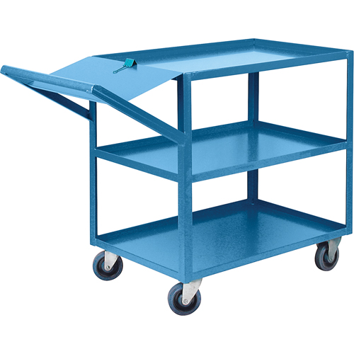 Order Picking Carts, 36" H x 24" W x 52" D, 3 Shelves, 1200 lbs. Capacity Advanced Consulting and Training Ltd.