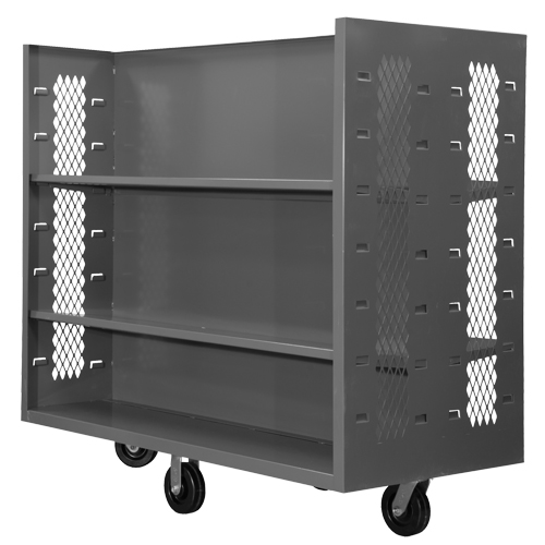 Chariots en treillis m&eacute;tallique, Acier, 30" x 54" x 60", Capacit&eacute; 1500 lb Advanced Consulting and Training Ltd.