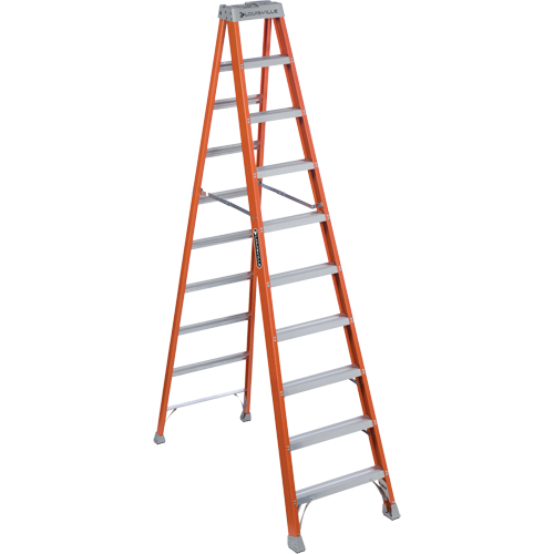 Escabeaux industriels robustes, 10', Fibre de verre, Capacit&eacute; 300 lb, Type 1A Advanced Consulting and Training Ltd.