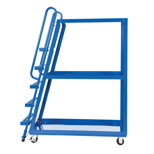 Chariot &agrave; cueillette, Acier, 21-7/8" la x 56-1/8" p, 3 tablettes, Capacit&eacute; 1000 lb Advanced Consulting and Training Ltd.