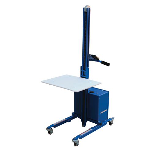 Quick Lift Platform Stacker, Electric Operated, 175 lbs. Capacity, 57" Max Lift Advanced Consulting and Training Ltd.