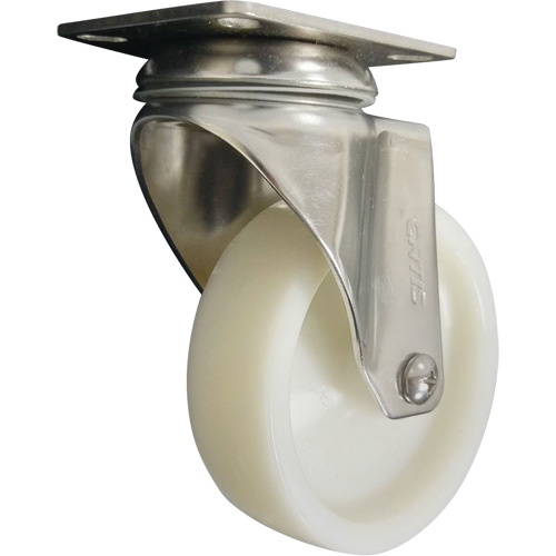 Roulette, Pivotant, 4" (101,6 mm), Nylon, 200 lb (91 kg) Advanced Consulting and Training Ltd.