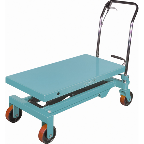 Heavy-Duty Hydraulic Scissor Lift Table, 39-3/8" L x 20-1/8" W, Steel, 1650 lbs. Capacity Advanced Consulting and Training Ltd.