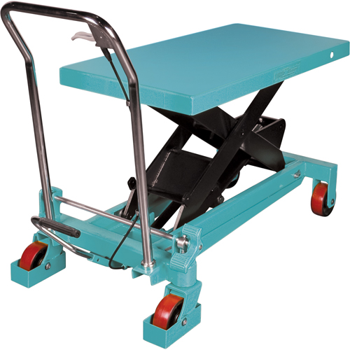 Heavy-Duty Hydraulic Scissor Lift Table, 40" L x 20-1/8" W, Steel, 2200 lbs. Capacity Advanced Consulting and Training Ltd.