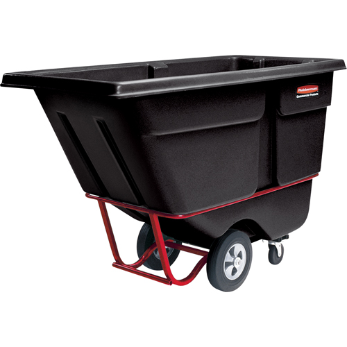 Chariot basculeur en acier, Poly&eacute;thyl&egrave;ne, 1 vg³, Capacit&eacute; de charge de 1250 lb Advanced Consulting and Training Ltd.