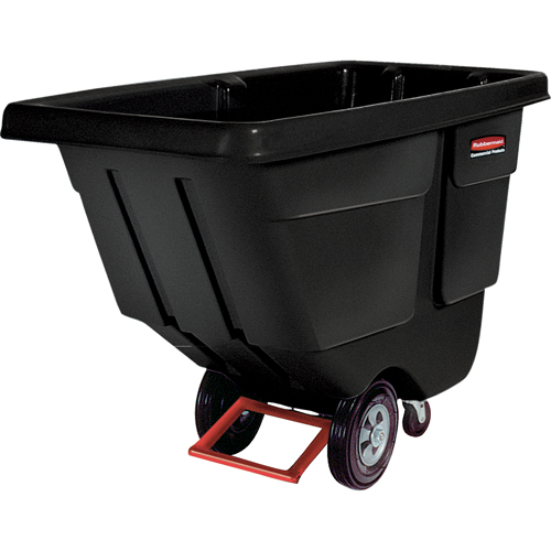 Chariot basculeur en acier, Poly&eacute;thyl&egrave;ne, 1/2 vg³, Capacit&eacute; de charge de 450 lb Advanced Consulting and Training Ltd.