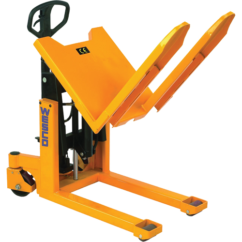 Basculeurs ergonomiques pour palettes, Bascule 90°, Capacit&eacute;e 2200 lb, 51-2/3" lo x 21-1/2" la x 44-1/4" h Advanced Consulting and Training Ltd.
