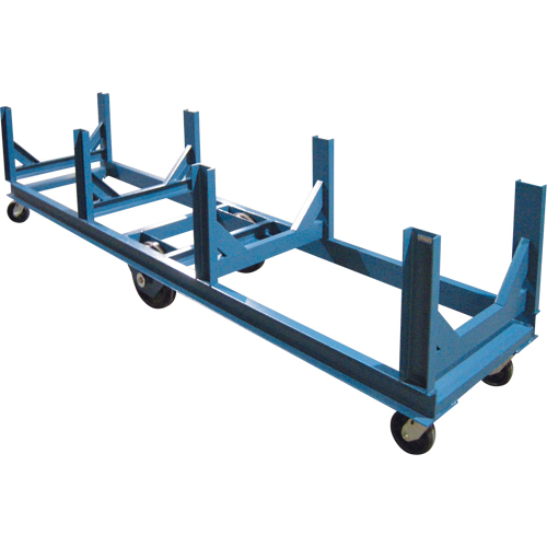 Chariot &agrave; berceaux, 120" lo x 28" la x 29" h, Capacit&eacute; de 5000 lb, Roue Ph&eacute;nolique Advanced Consulting and Training Ltd.