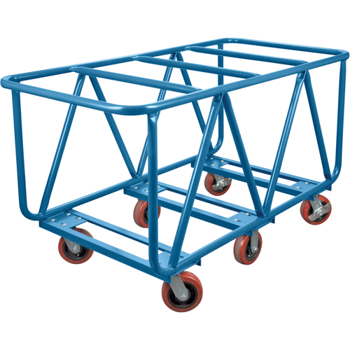 Chariot &agrave; plateforme pour mat&eacute;riaux de construction, 60" x 30" x 33", Capacit&eacute; 2500 lb Advanced Consulting and Training Ltd.