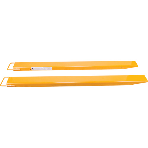 Fork Extensions, 63" L x 6" W, For Fork Width of 5" Advanced Consulting and Training Ltd.