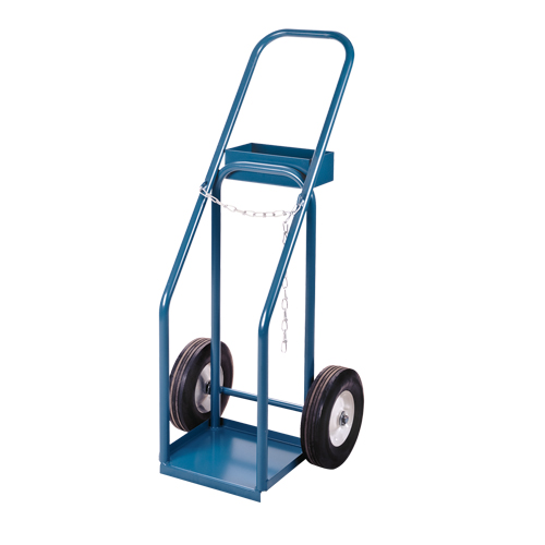 Chariots pour bouteilles de gaz, Roues Semi-pneumatique, Base de 12" la x 10" lo, 400 lb Advanced Consulting and Training Ltd.