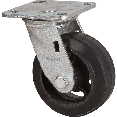 Mold-on Caster, Swivel, 5" (127 mm), Rubber, 440 lbs. (199 kg.) Advanced Consulting and Training Ltd.