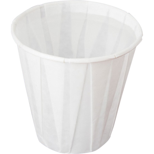 Pleated Cup, Paper, 5 oz., White Advanced Consulting and Training Ltd.